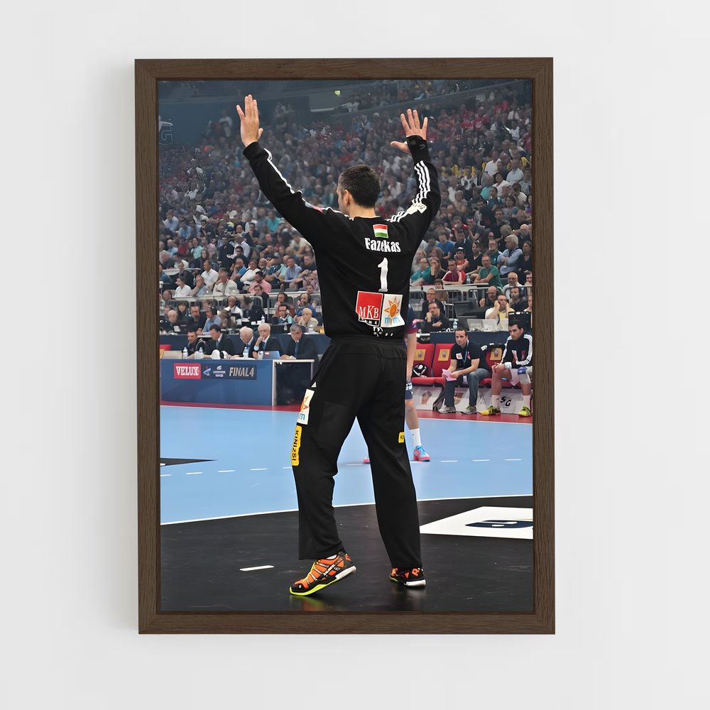 Poster Ehf de league – affiche Handball (vue 5)